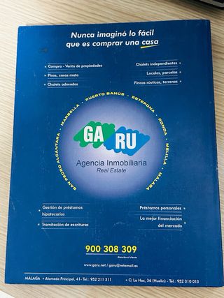 Guía Telefónica Tu Distrito Málaga 2001-2002