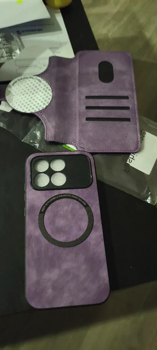 Funda CaseNeo para Poco F8 Pro Morado afbeelding 3