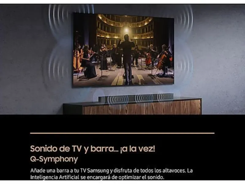 Barra de sonido Samsung HW-Q90R afbeelding 9