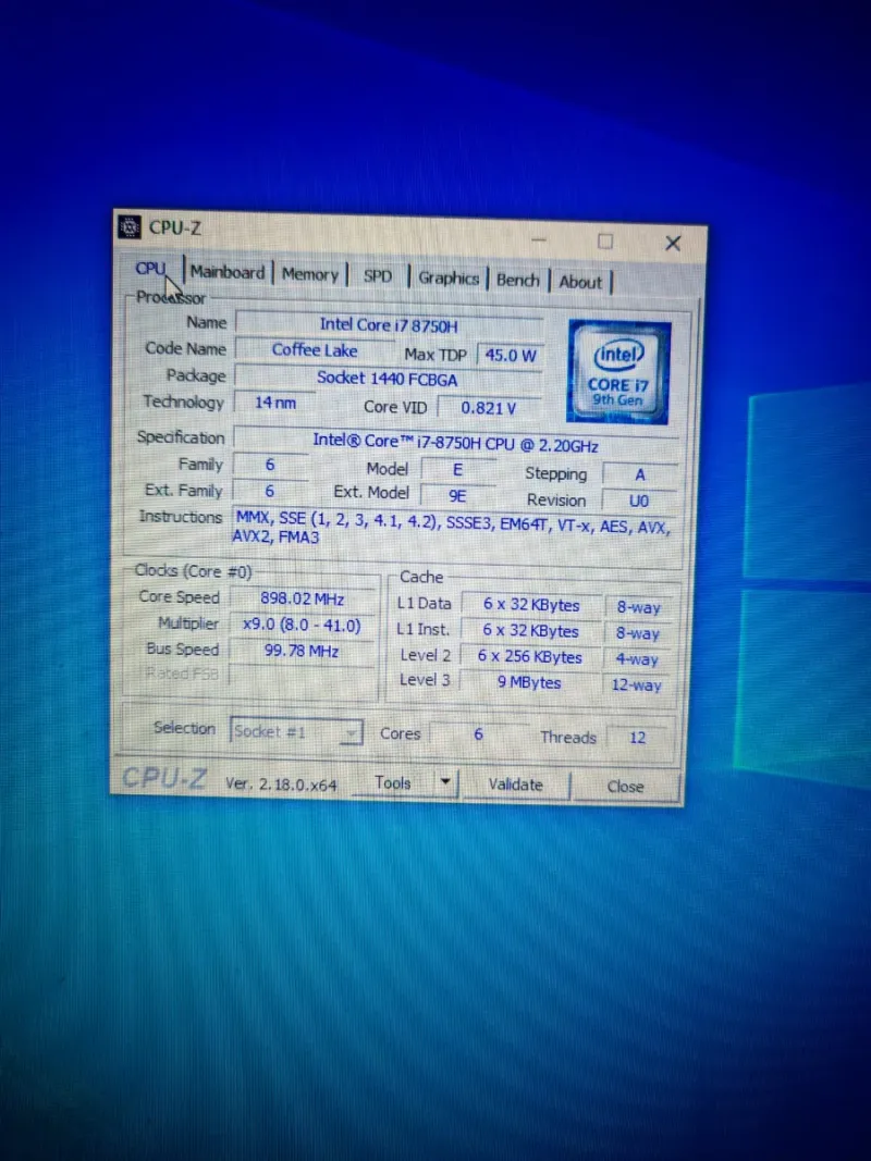 Portátil MSI GL73 8RE para piezas afbeelding 5