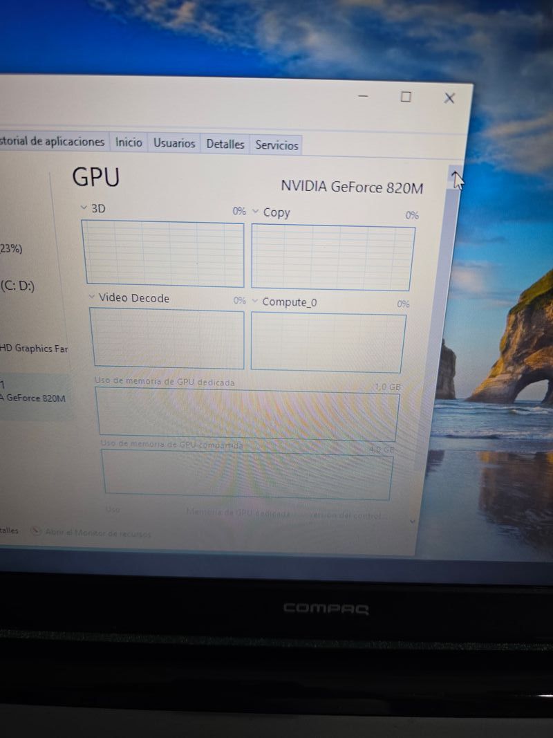 Ordenador Portátil Compaq hp INTEL Core 3, 8RAM afbeelding 5