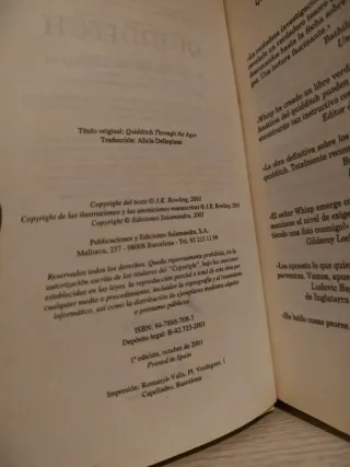 Quidditch a través de los tiempos