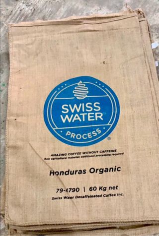 Saco Café Honduras Organic Swiss Water