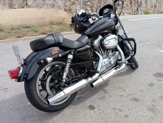 Harley Davidson Sportster 883 XL Superlow Negra