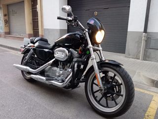Harley Davidson Sportster 883 XL Superlow Negra