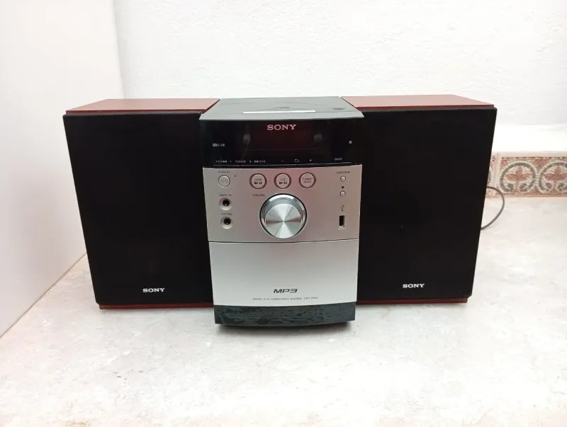 Mini cadena Sony MP3