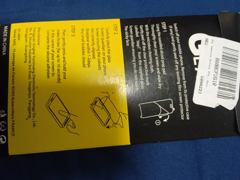 Pack/Lote:Protectores Pantalla Móvil Samsung GALAX afbeelding 4