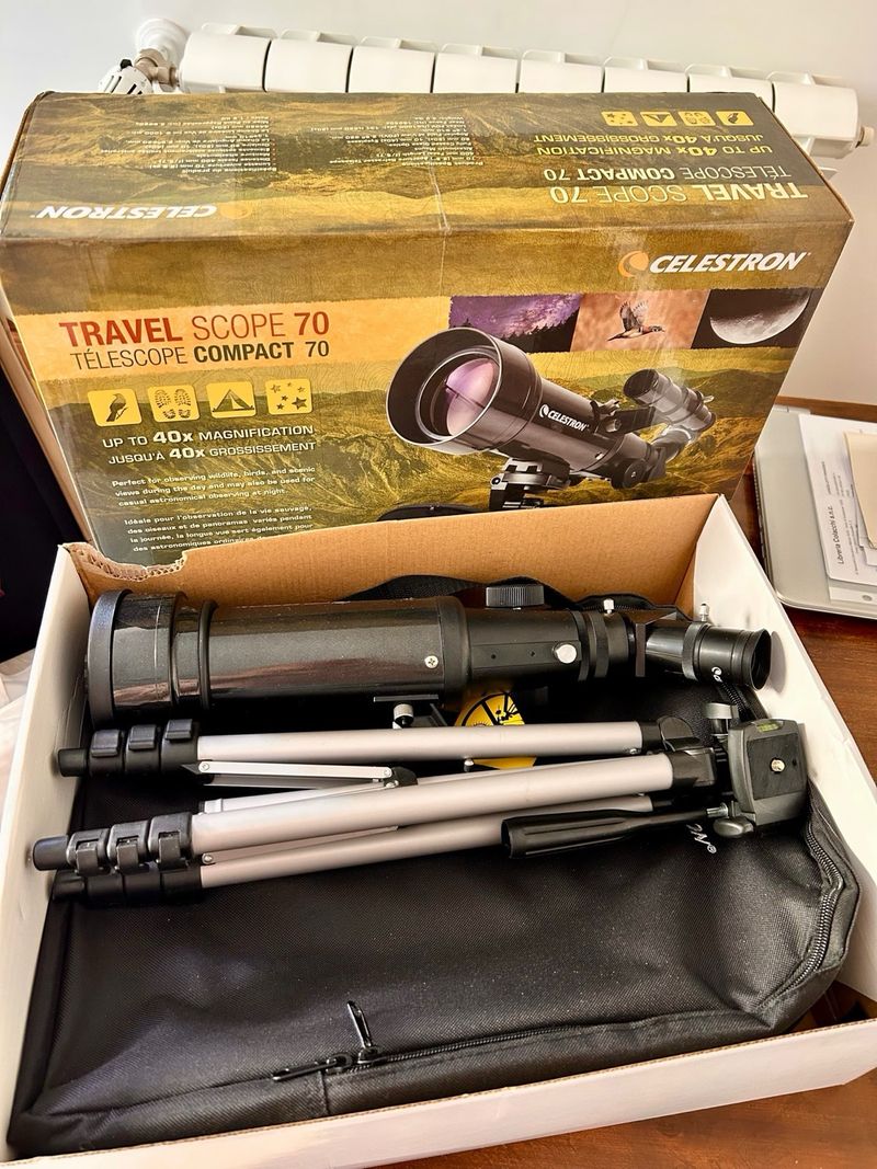 Telescopio Celestron Travel Scope 70 Compacto afbeelding 3