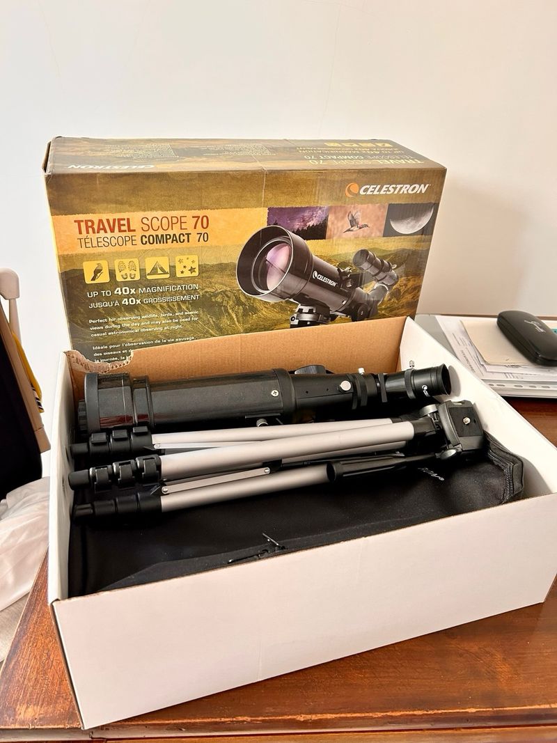 Telescopio Celestron Travel Scope 70 Compacto afbeelding 2