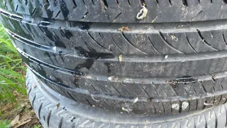 Llanta Mercedes 80% vida útil