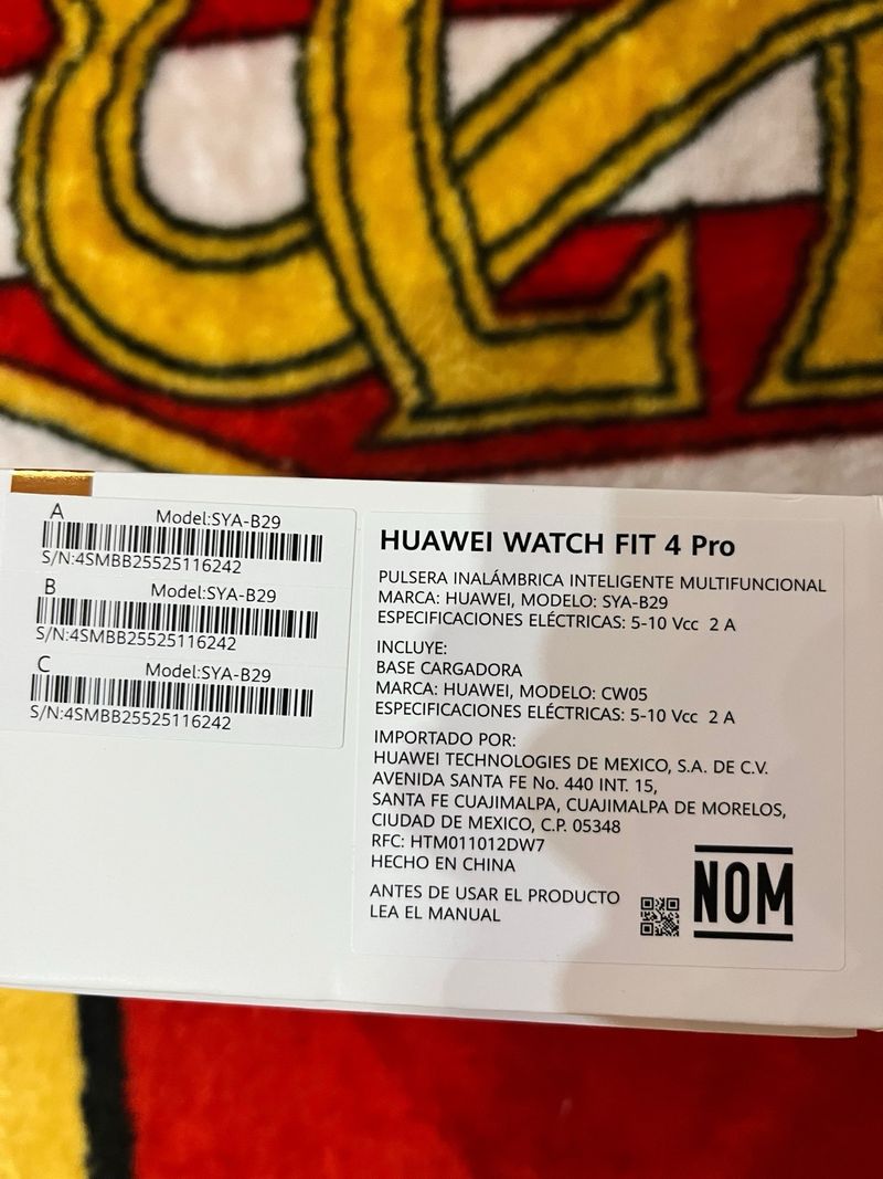 Huawei Watch Fit 4 PRO Negro afbeelding 5