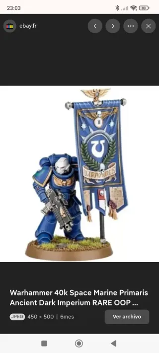 Ancient primaris dark imperium