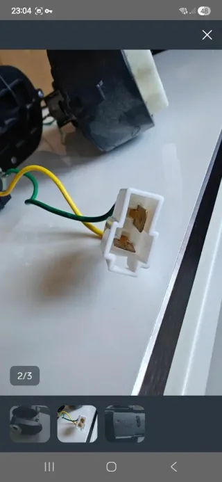 2 Motores para coche a batería.