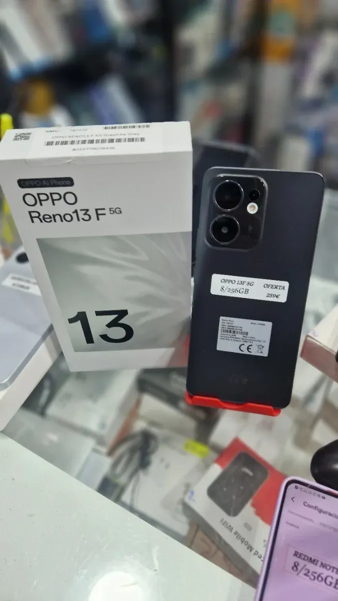 Oppo Reno 13F 5G 256GB Negro afbeelding 3