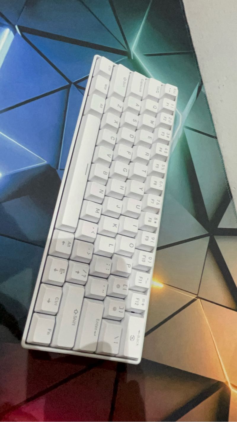 Teclado mecánico APAYADO K61 (60%) - RGB NUEVO. afbeelding 5