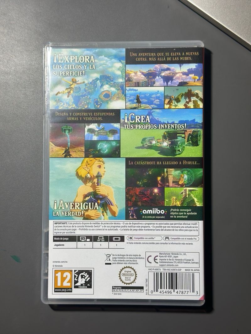 Juego Nintendo Switch Zelda Tears of Kingdom afbeelding 2