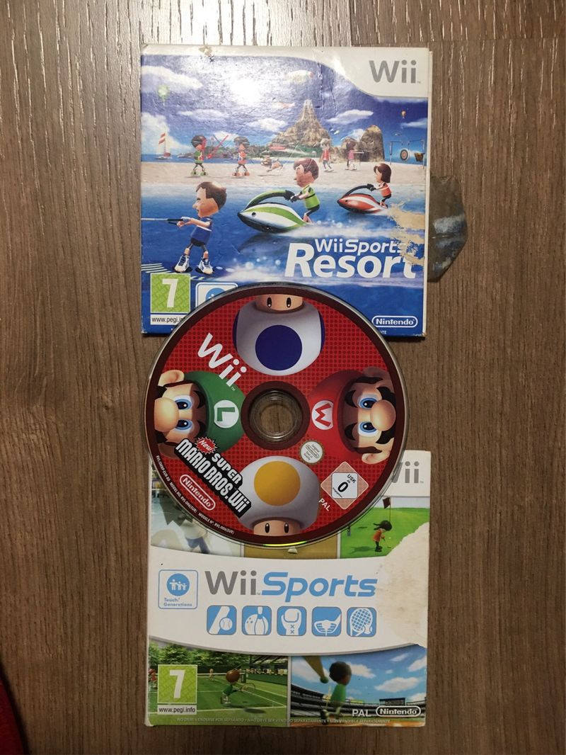 3 juegos Wii