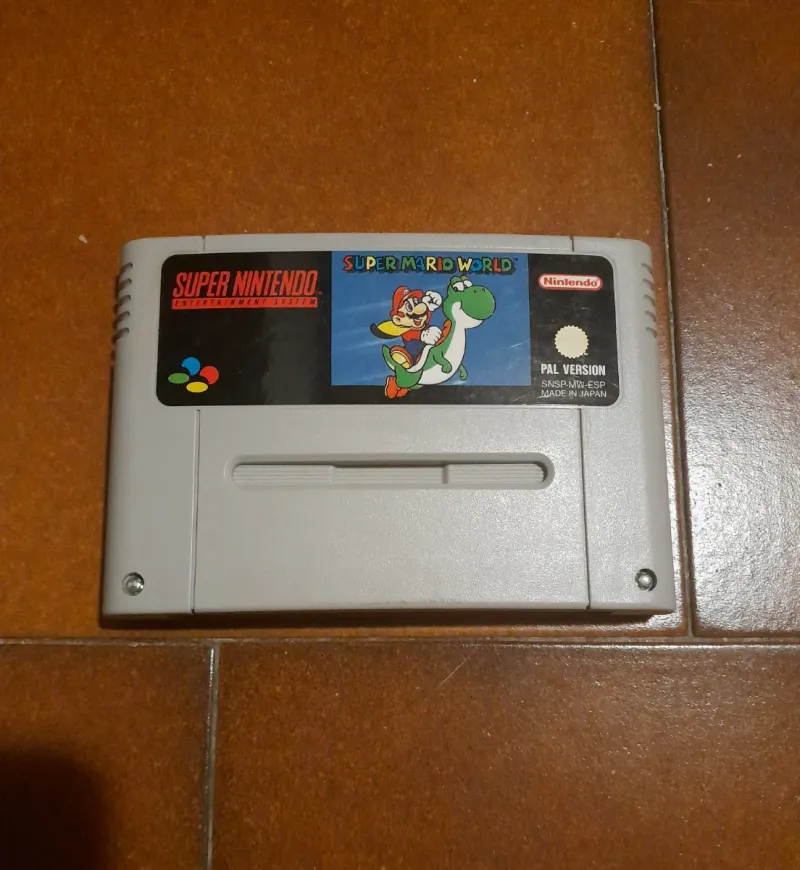 ✔ Super Nintendo Super Mario World Ver PAL