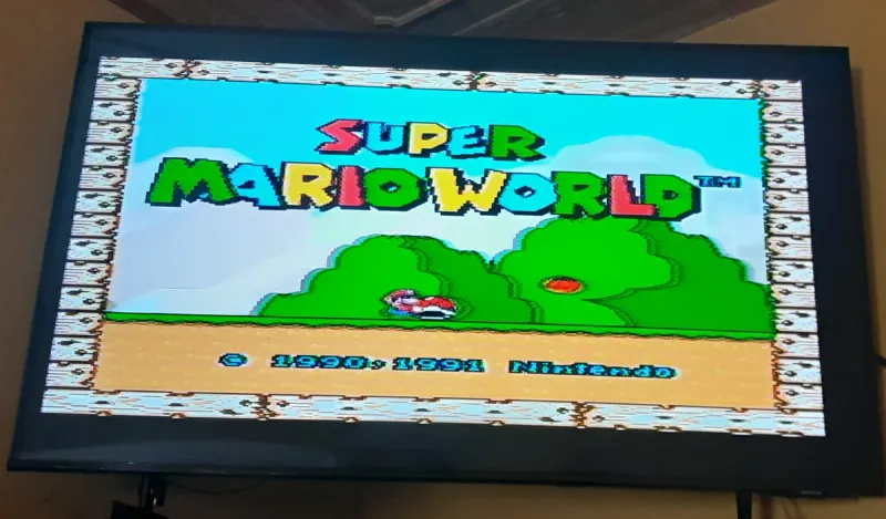 ✔ Super Nintendo Super Mario World Ver PAL afbeelding 3