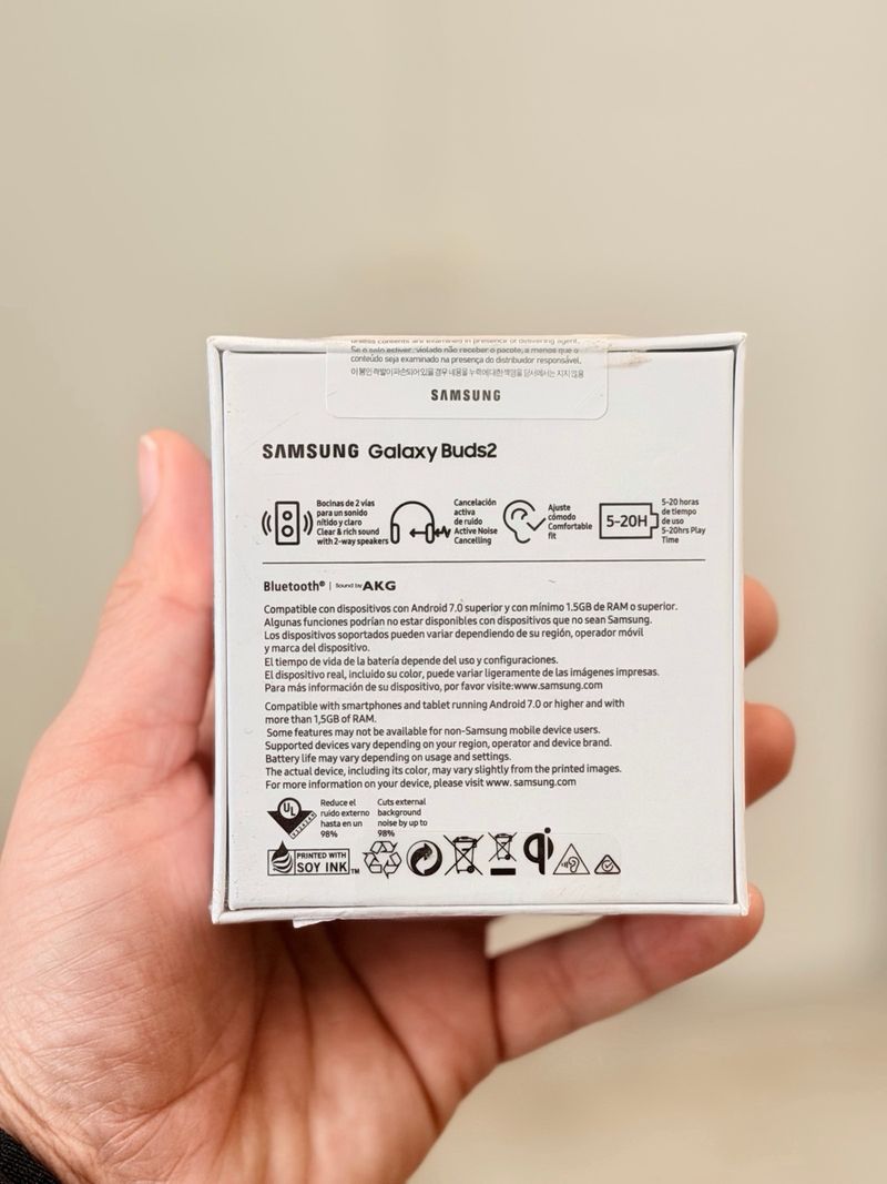 Samsung Galaxy Buds 2 Gris afbeelding 2