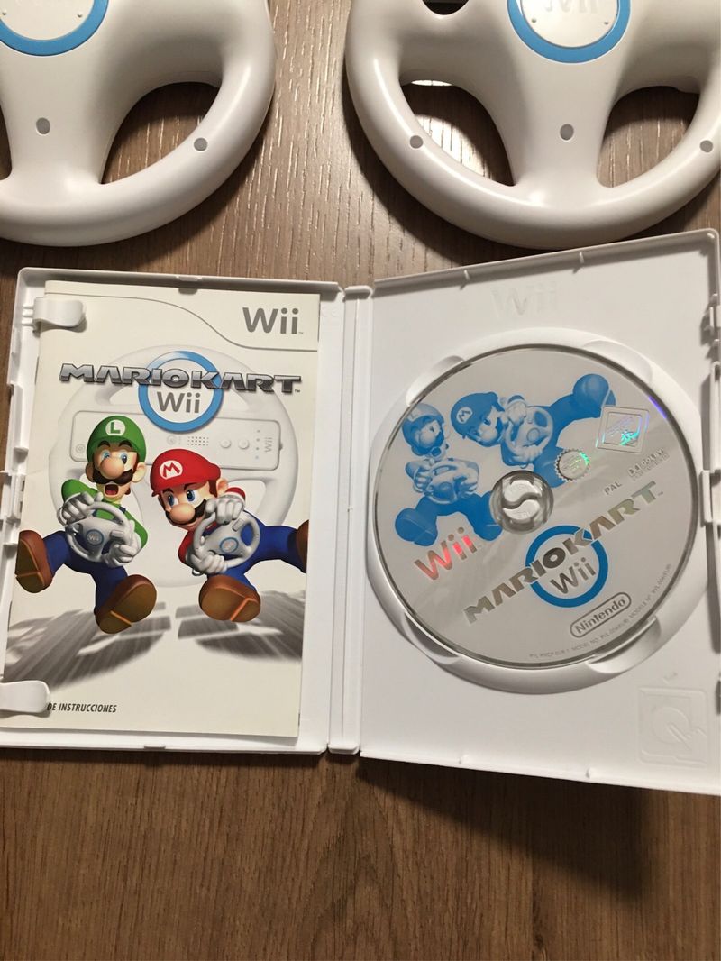 Mario Kart Wii + 2 Volantes Wii afbeelding 3