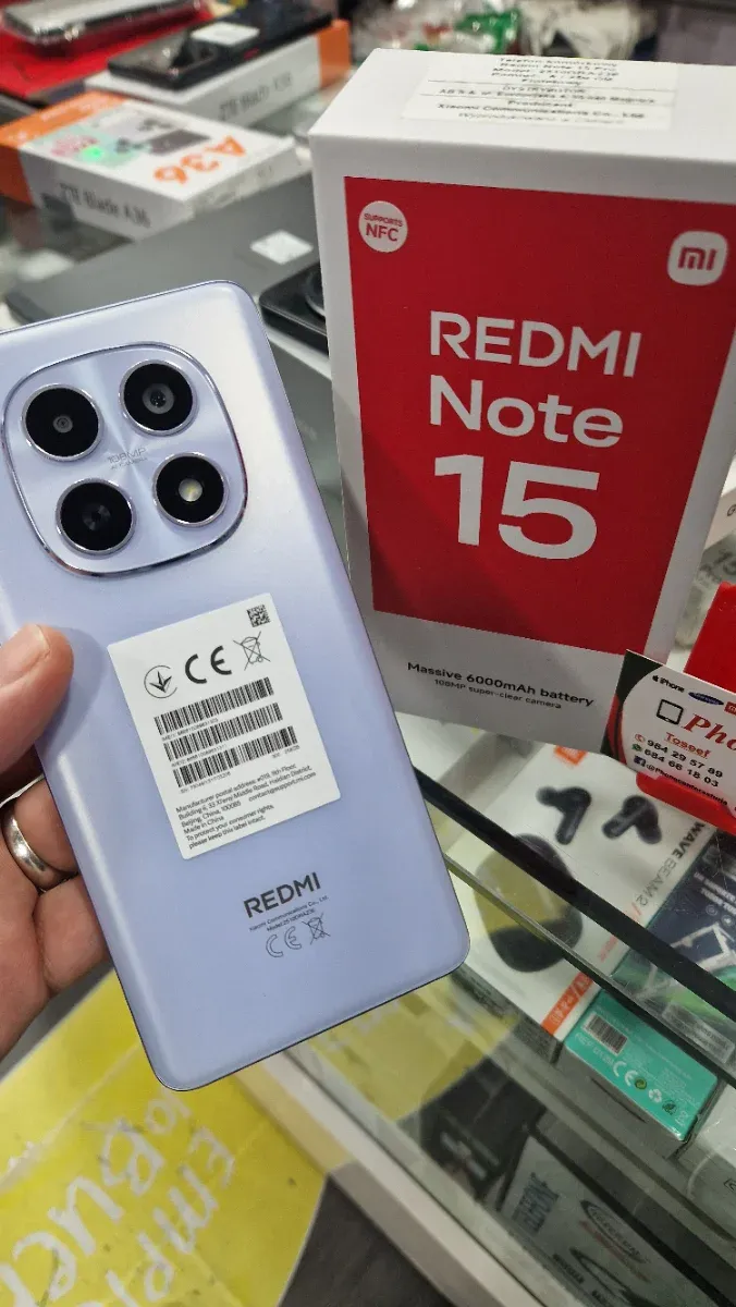 Redmi Note 15 con 6000mAh y cámara 108MP afbeelding 3