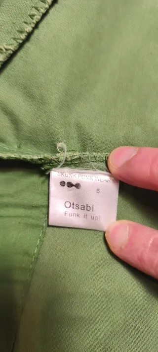 Cazadora Skunk Funk Wear verde