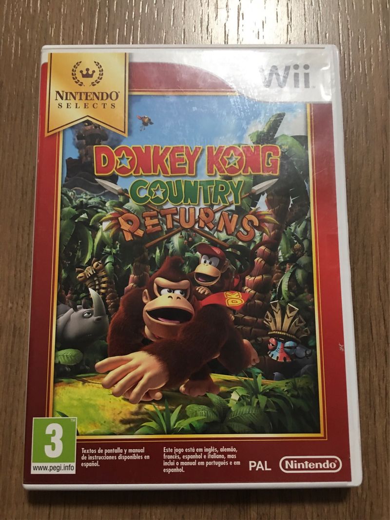Donkey Kong Country Returns Wii Nintendo Selects