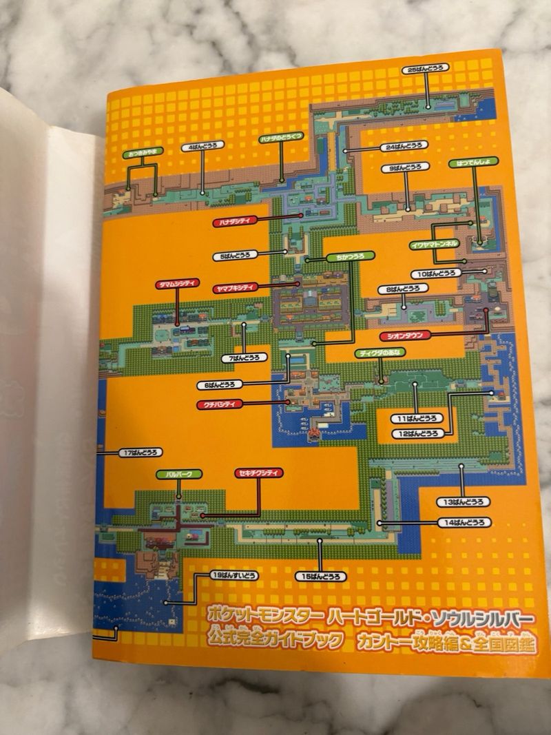Guía Pokémon HeartGold SoulSilver DS JP afbeelding 4