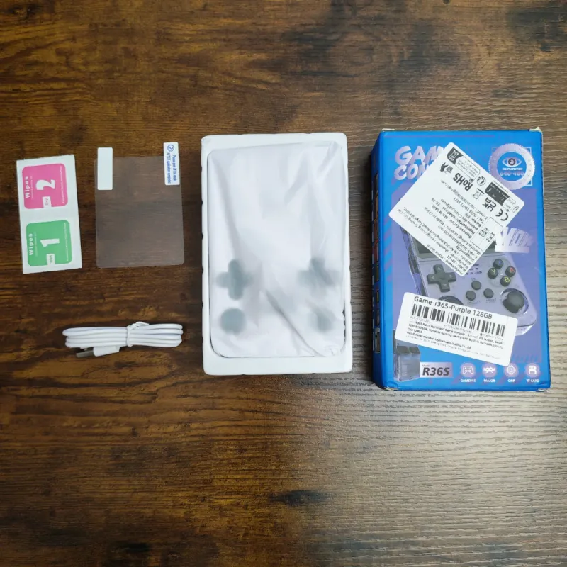 Consola Portátil R36S 128GB Morado afbeelding 3