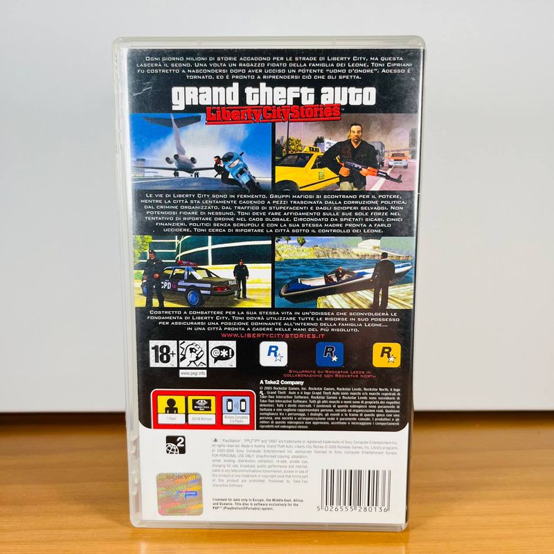 Grand Theft Auto Liberty City Stories PSP Ita afbeelding 3