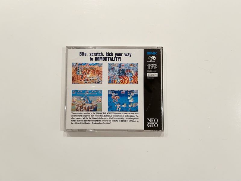 King of the Monsters 2 Neo Geo CD afbeelding 2