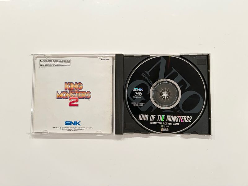 King of the Monsters 2 Neo Geo CD afbeelding 4