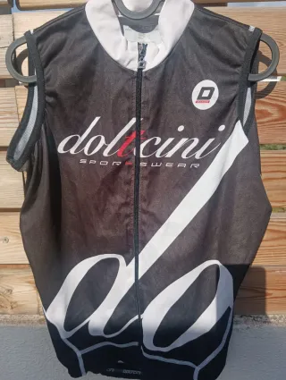 Chaleco ciclismo Dolcini negro talla S