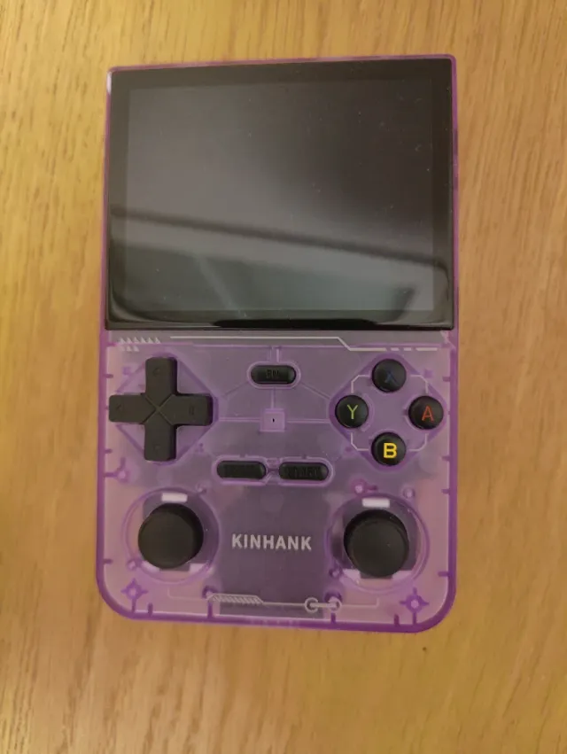 Kinhank Consola Portátil Morada