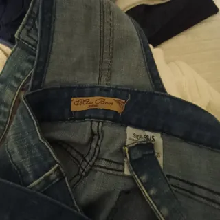 Peto vaquero ajustado mujer Talla S