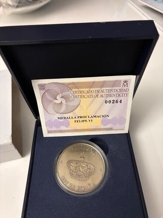 Medalla Proclamación Felipe VI