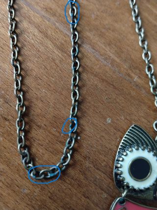 Colgante búho esmaltado Sfera