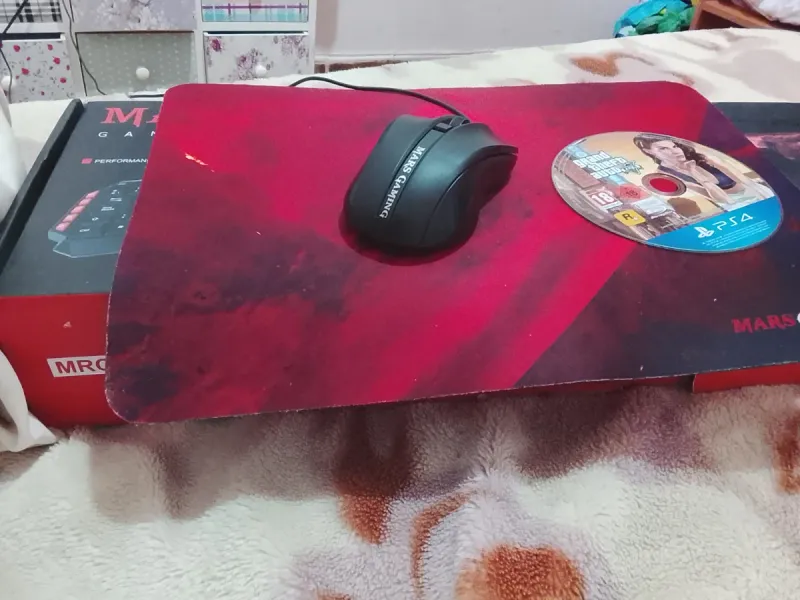 Teclado Gaming Mars Gaming MRCP1 Negro/Rojo afbeelding 3