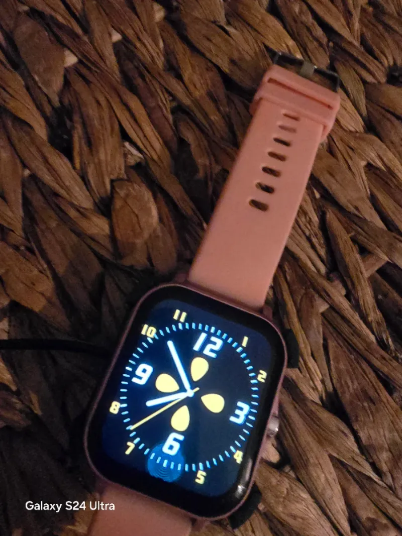 Smartwatch dorado y Rosa afbeelding 7