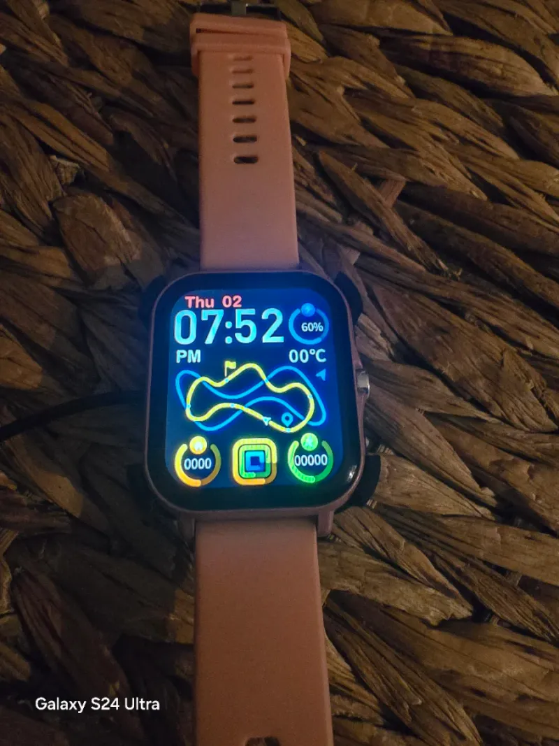 Smartwatch dorado y Rosa afbeelding 8
