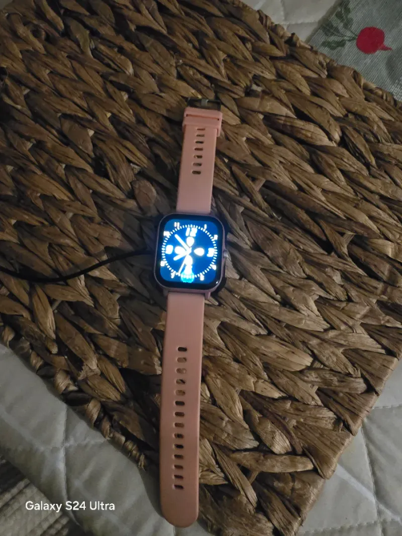 Smartwatch dorado y Rosa afbeelding 9