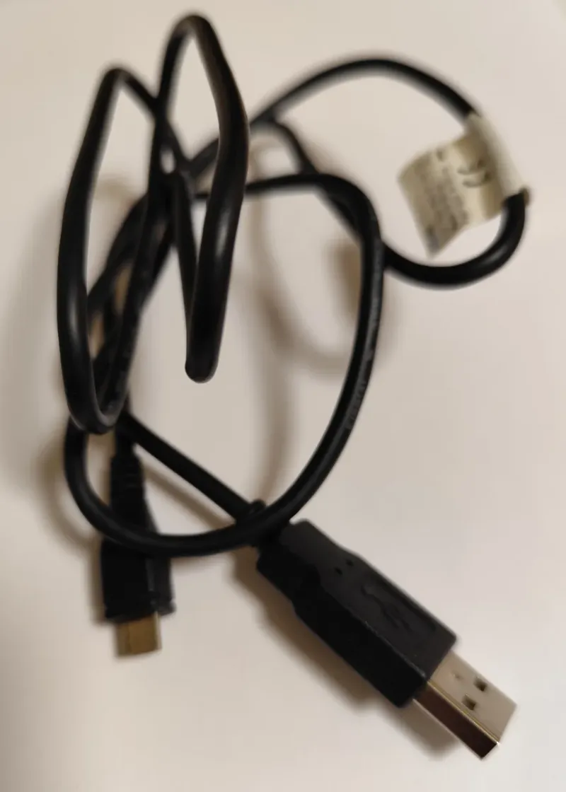 Cable USB a Micro USB Negro