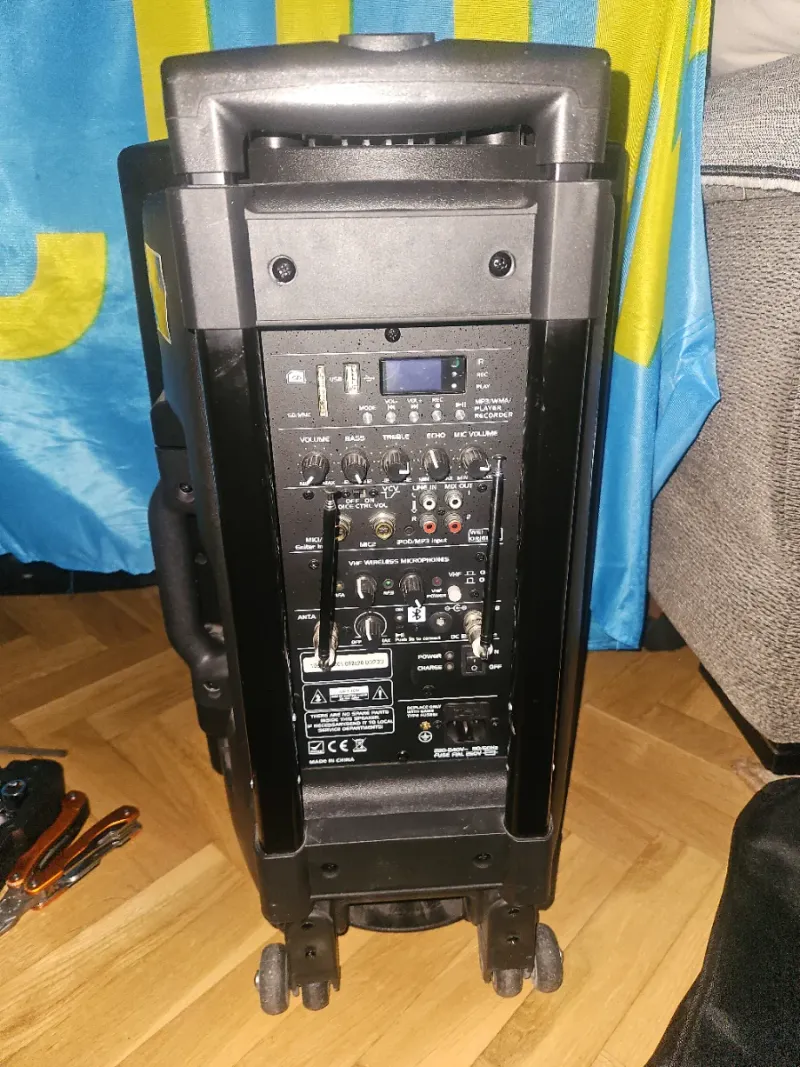 Altavoz Portátil Ibiza Sound PORT12VHF-BT afbeelding 2
