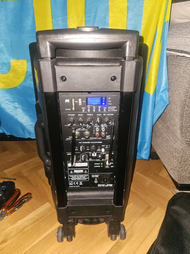 Altavoz Portátil Ibiza Sound PORT12VHF-BT afbeelding 3