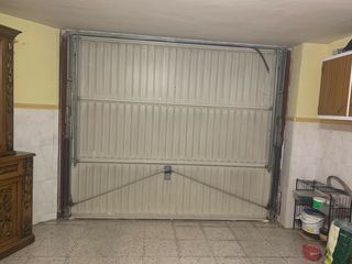 Puerta metálica para garaje 2,15 ancho x 2,50 alto