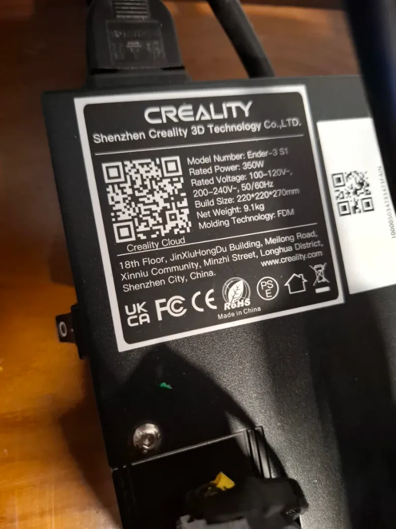 Impresora 3D Creality Ender-3 S1 afbeelding 4