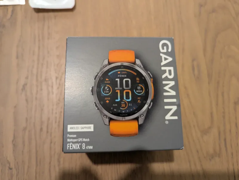 Garmin Fenix 8 AMOLED Sapphire 47mm