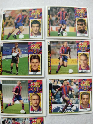 Cromos FC Barcelona 97-98
