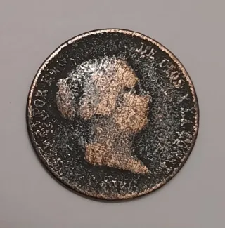 Lotto di 8 monete antiche (1803-1870)